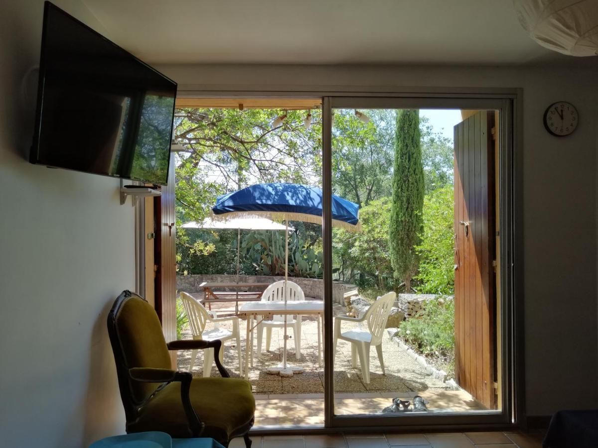 T2 36 M2, Rdc De Villa, Clim, Gd Jardin Clos, Animx Ok, Quartier Mt Faron Tres Calme, Wifi, Parking Toulon Exterior photo