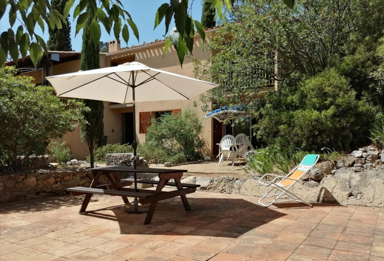 T2 36 M2, Rdc De Villa, Clim, Gd Jardin Clos, Animx Ok, Quartier Mt Faron Tres Calme, Wifi, Parking Toulon Exterior photo