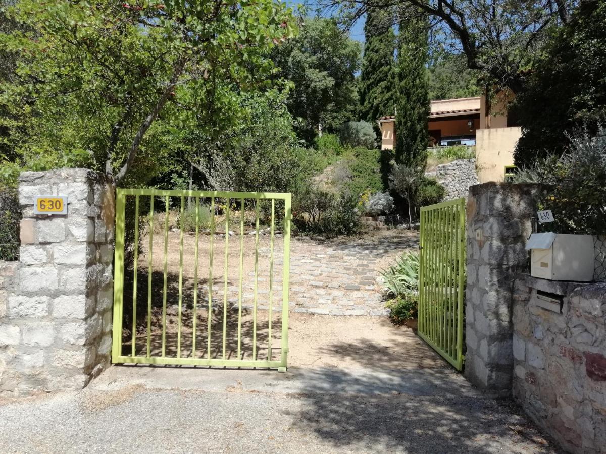 T2 36 M2, Rdc De Villa, Clim, Gd Jardin Clos, Animx Ok, Quartier Mt Faron Tres Calme, Wifi, Parking Toulon Exterior photo